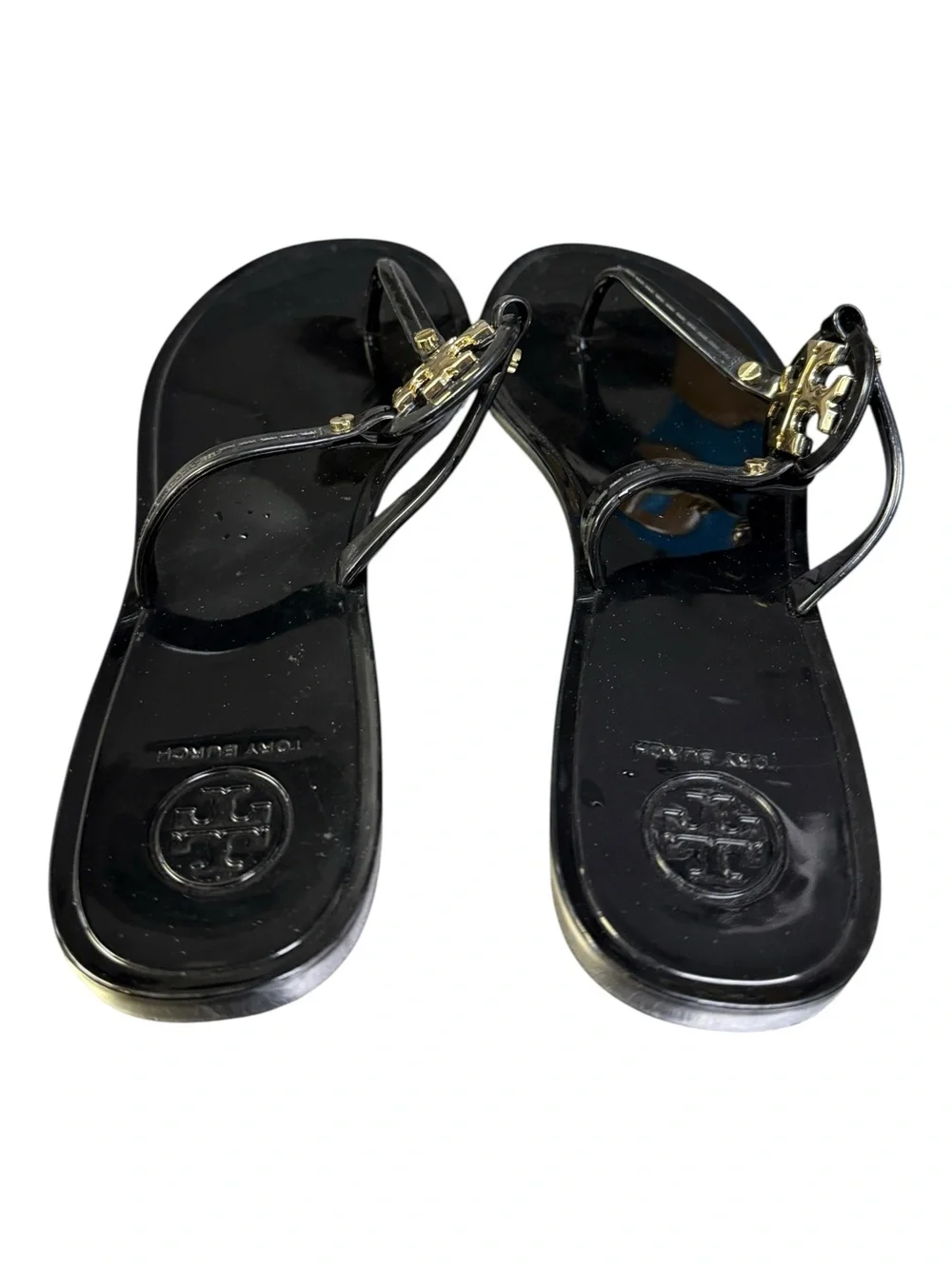 Tory Burch Mini Miller Flat Thong Jelly Sandals Women’s Sz 8